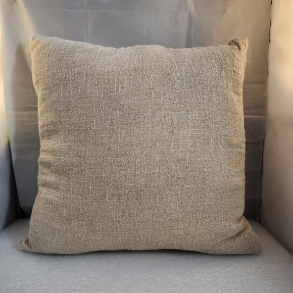 Boho Embroidered Decorative Bird Accent Pillow - Picture 3 of 14